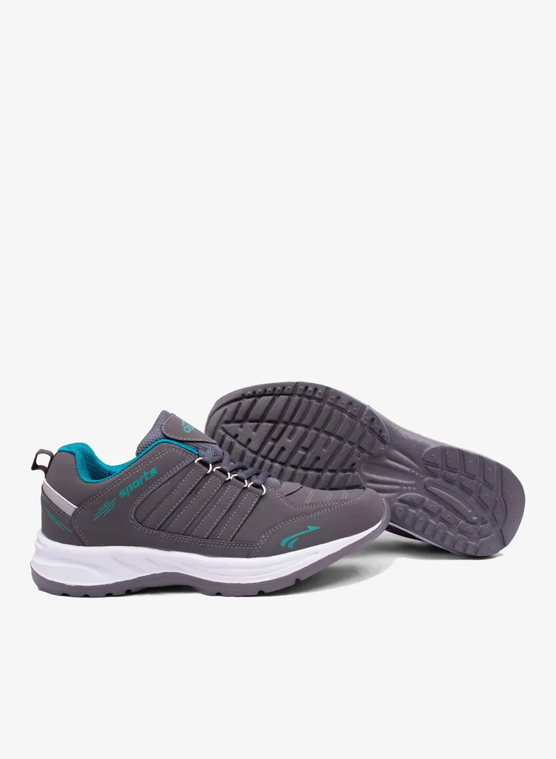 Asian  Grey Turquoise Sports Sneakers for Men and Boys for Men | Best Price UAE