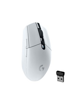 G305 Lightspeed Wireless Gaming Mouse, Hero Sensor, 12000 DPI, Lightweight, 6 Programmable Buttons, 250h Battery Life, On-Board Memory, PC / Mac