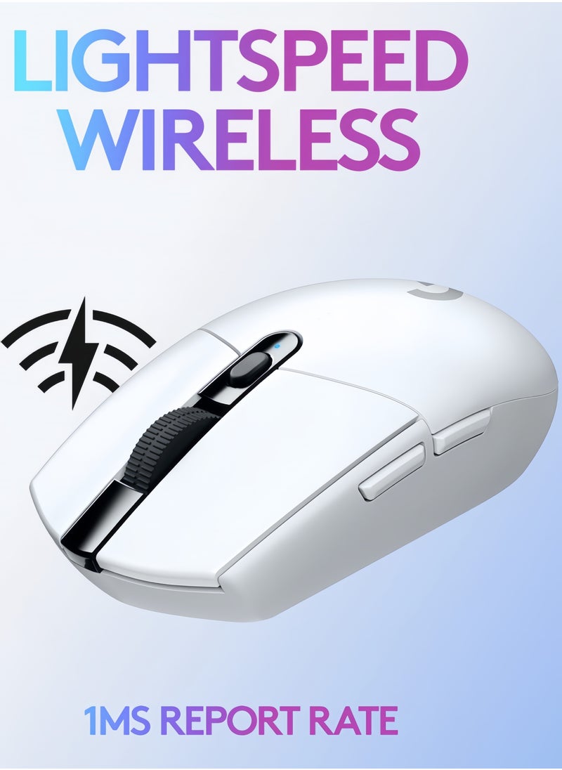 Logitech - G305 Lightspeed Wireless Gaming Mouse, Hero Sensor, 12000 DPI, Lightweight, 6 Programmable Buttons, 250h Battery Life, On-Board Memory, PC / Mac - Image 1