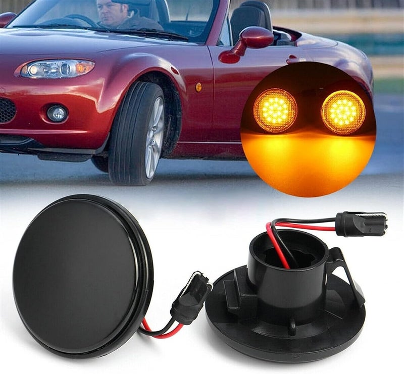 QASULER Car Side Turn Signal Light Lamps - Image 5