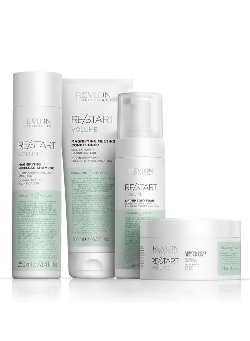 Revlon Professional Volume Magnifying Melting Conditioner, Fine Hair Treatment to Volumise, Strengthen & Moisturise (200ml) Unisex - Image 2