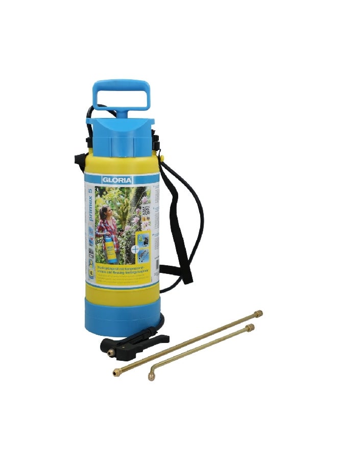 جلوريا بريمكس 5 بخاخ خفيف الوزن مضغوط أصفر وأزرق 5 لتر 000083 - Image 2