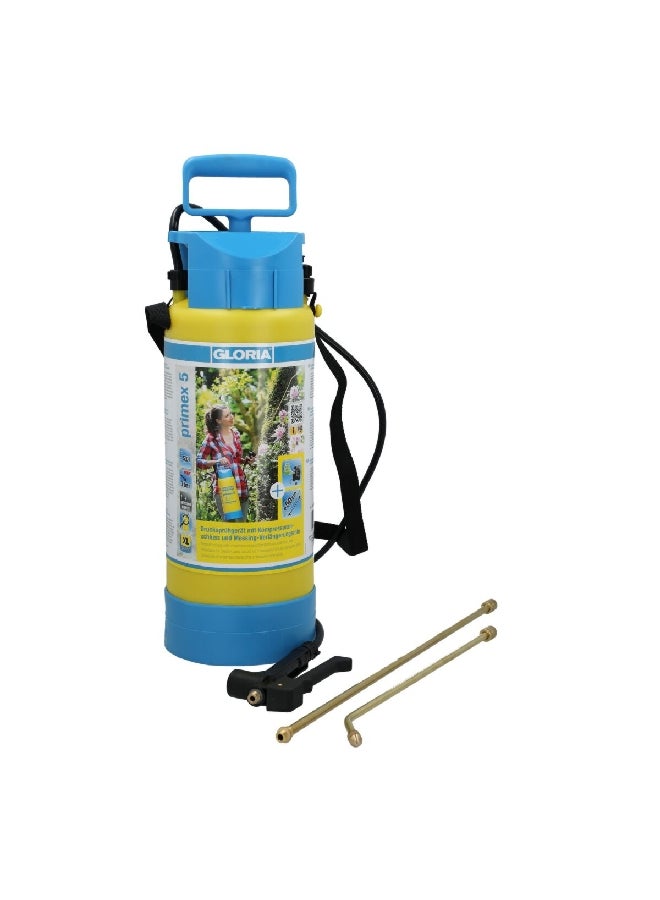 جلوريا بريمكس 5 بخاخ خفيف الوزن مضغوط أصفر وأزرق 5 لتر 000083 - Image 1