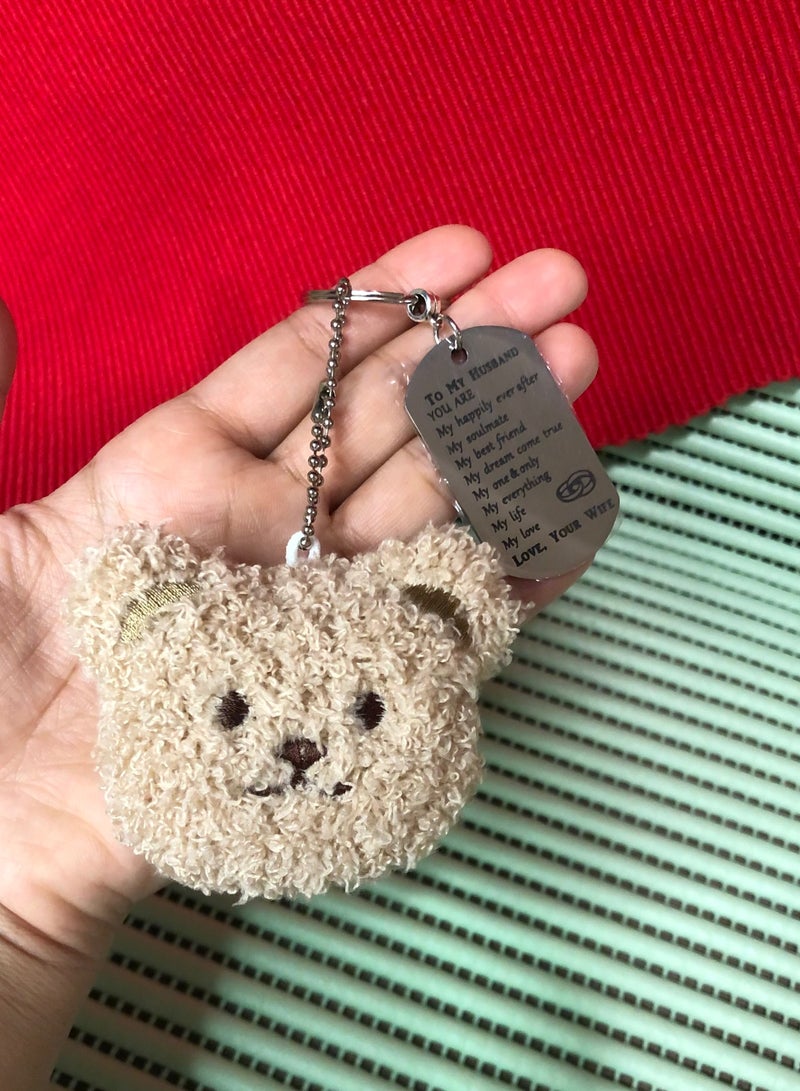 جاست فور يو سلسلة مفاتيح وميدالية عصرية ورائعة - Image 1