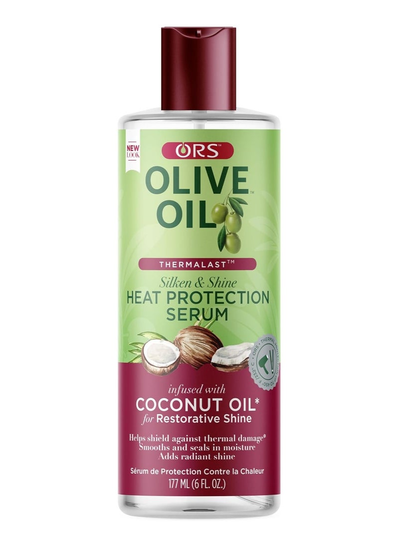 OR - Olive Oil Heat Protection Hair Serum, 6oz - Image 1