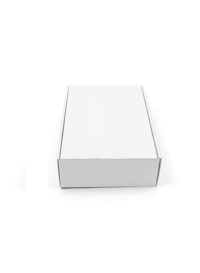 YNK Flat White Corrugated Sturdy Shipping Boxes Size : 6"L x 4�W x 2"H - pack of 25 - Image 4