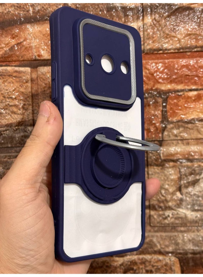 جراب خلفي علي شكل دائره متوافق مع تليفون Xiaomi Redmi A3 - Image 2