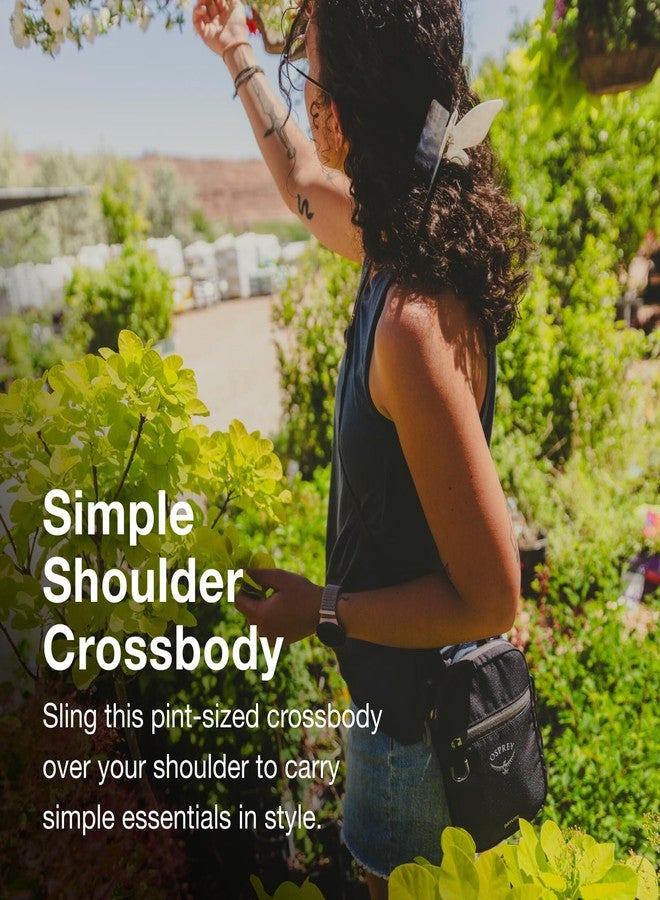 OSPREY حقيبة أوسبري دايلايت الصغيرة للكتف، أزرق كاسكيد/بني لاتيه - Image 3