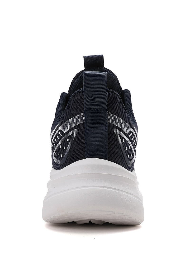 Sky View Athlesiure Men Running Shoes Men Casual Breathable Walking Shoes Sport Athletic Sneakers Gym Tennis Slip On Comfortable Lightweight Shoes Navy  - Image 4