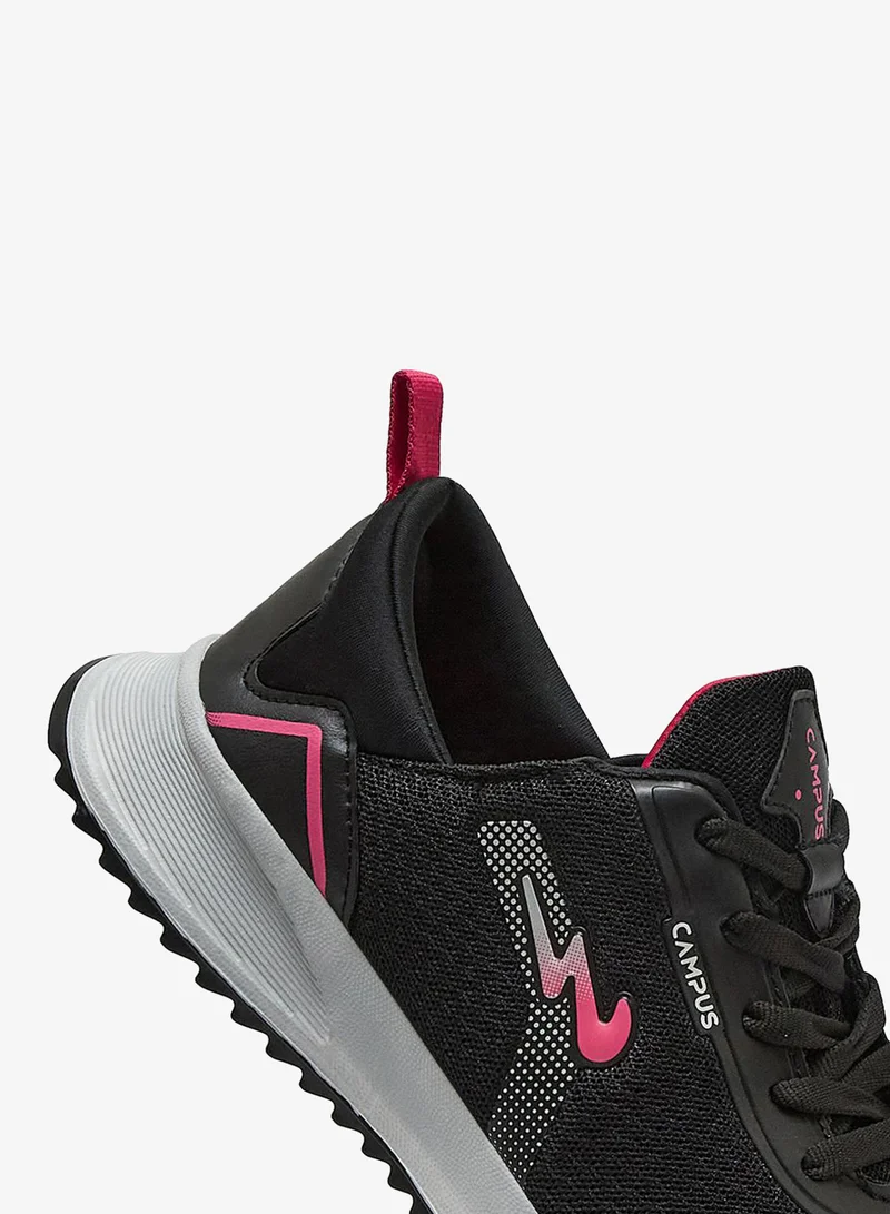 Campus  Women Bundle Memory Foam Lace-Up Running Shoes-Black for Women | Best Price UAE