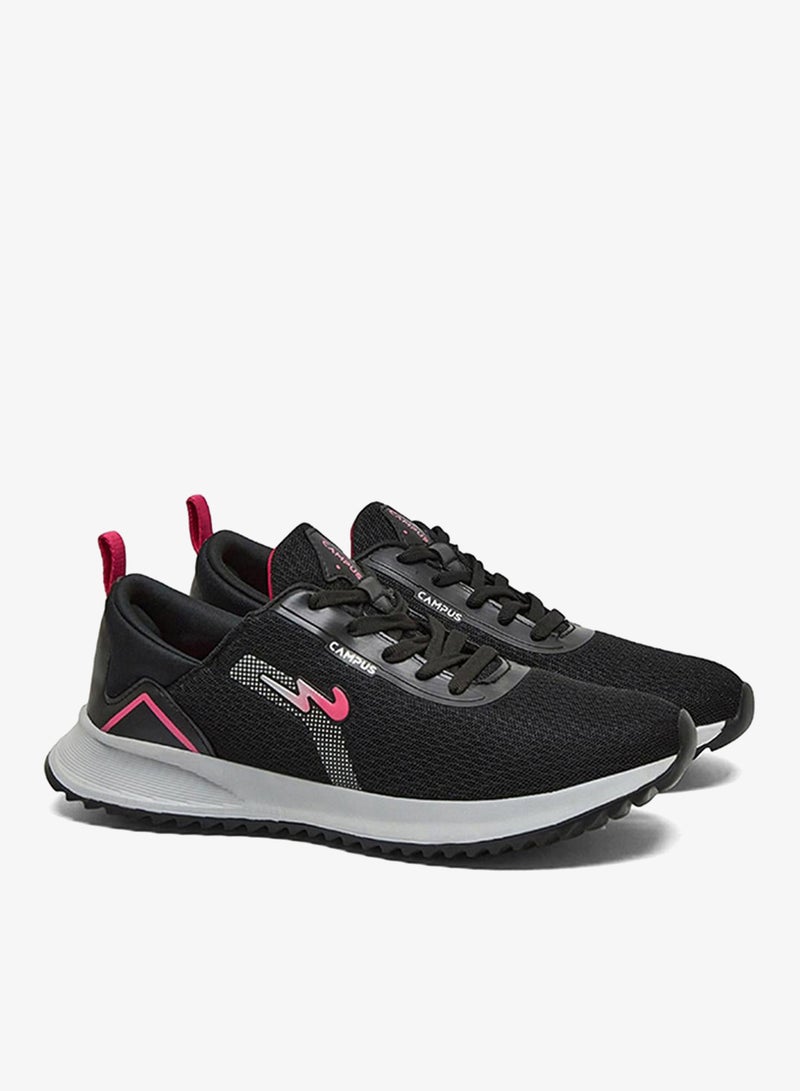 CAMPUS Women Bundle Memory Foam Lace-Up Running Shoes-Black - Image 5