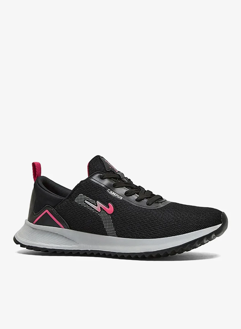كامبس Women Bundle Memory Lace-Up Running Shoes-Black