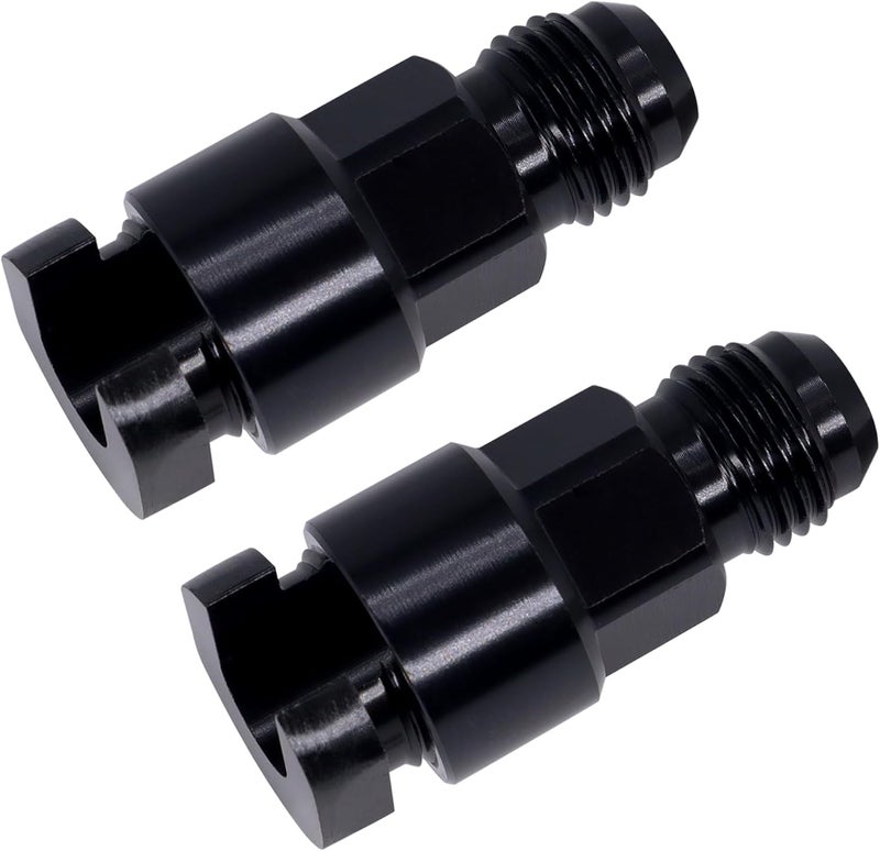 OXCANO 6AN Male to 5/16" Quick-Disconnect Fuel Rail Fitting - Image 2