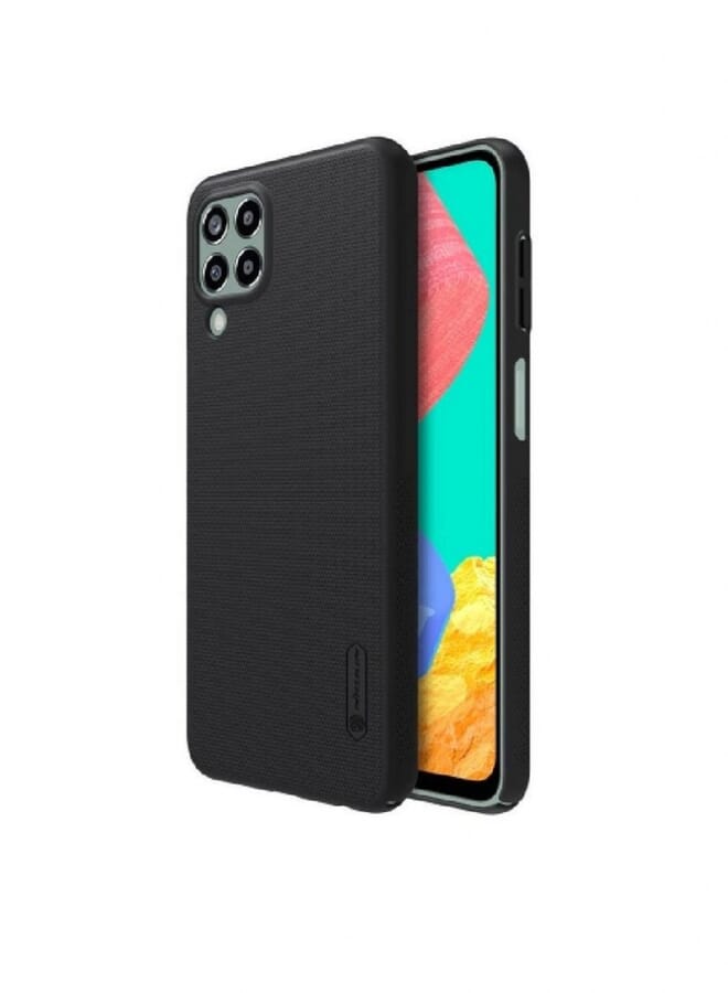 Nillkin Super Frosted Shield Hard Back Case Cover For Samsung M33 5G Black - Image 1
