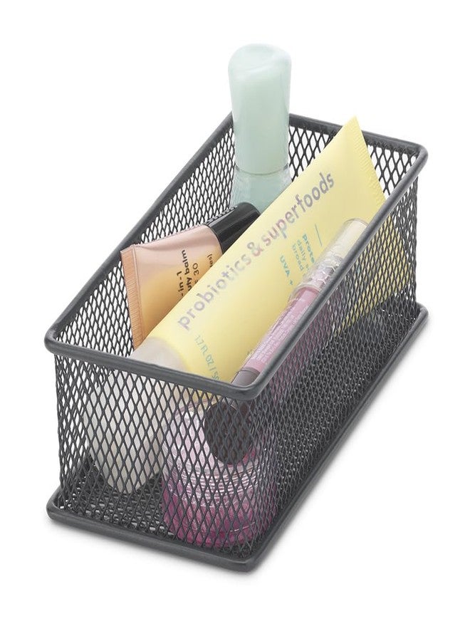 Whitmor Gray Metal Mesh Drawer Organizer Durable Storage 12 Pcs - Image 1