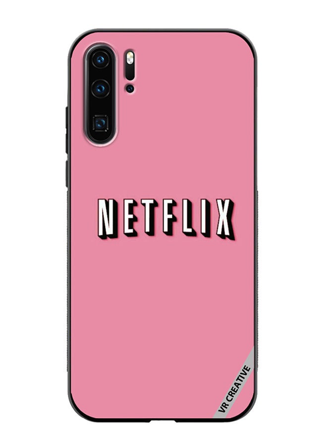 VR CREATIVE Protective Case Cover For Huawei P30 Pro Netflix Design Multicolour - Image 1