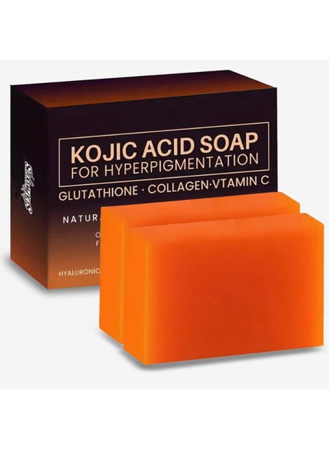 japan kojic soap with glutathione 2pcs (PINK) Kojic Glutathione Original Soaps 120g