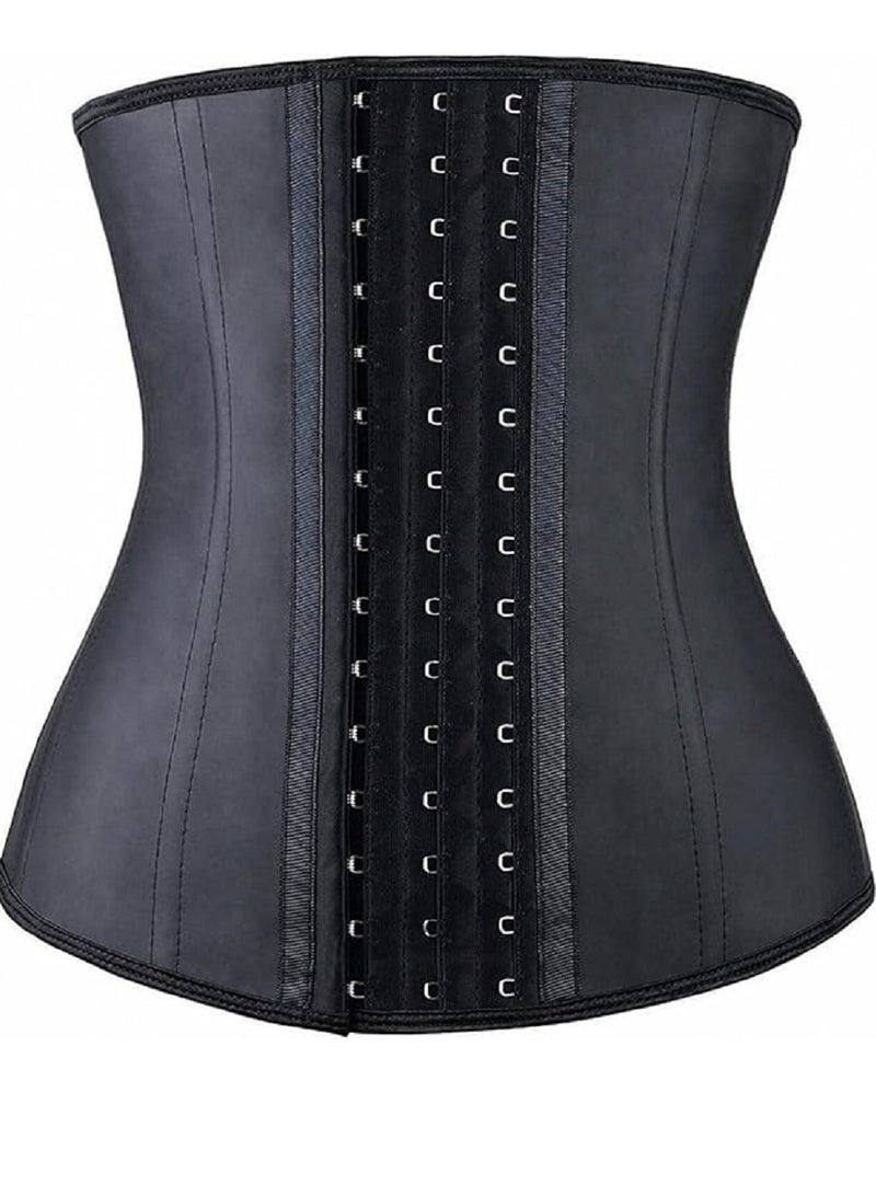 Women's Latex Waist Trainer Corset for Workout, Enhanced Hourglass Shape Design to Improve Waist Appearance and Boost Performance During Training  - Image 1