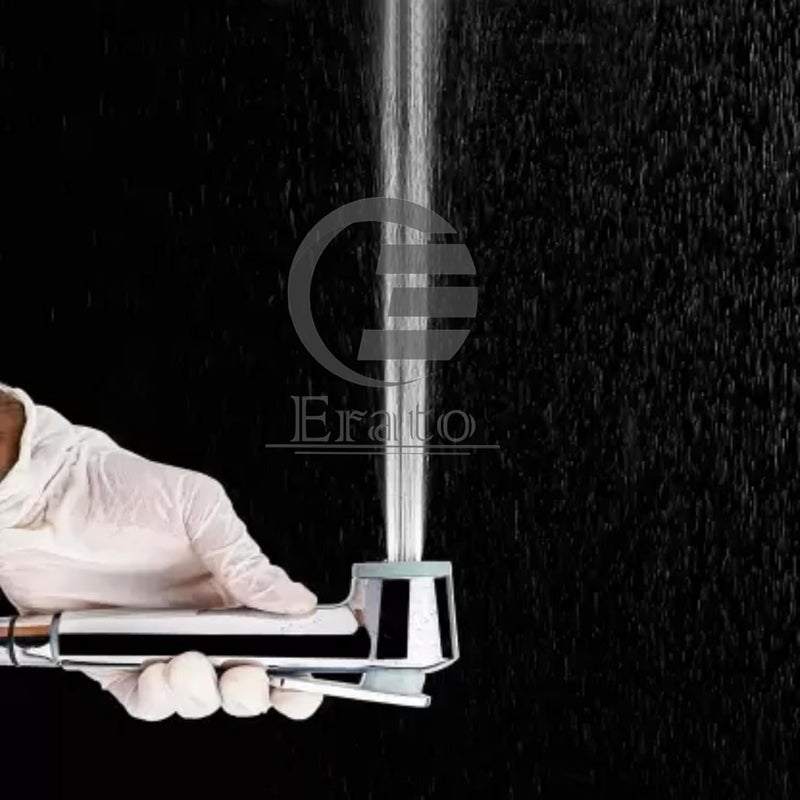 ERATO ERATO Riva Health Faucet Premium Hygiene Jet Hand Spary Shower With 15 Mtr Hose Pipe Wall Hook For HomeBathroom Office Acrylonitrile Butadiene Styrene Pack Of 1 - Image 3