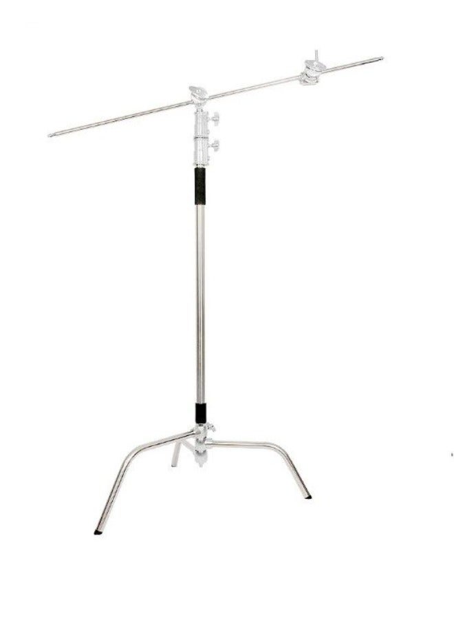 Generic PhotoTech C-STAND KIT stanless Steel with Boom Arm 40''  - Image 1