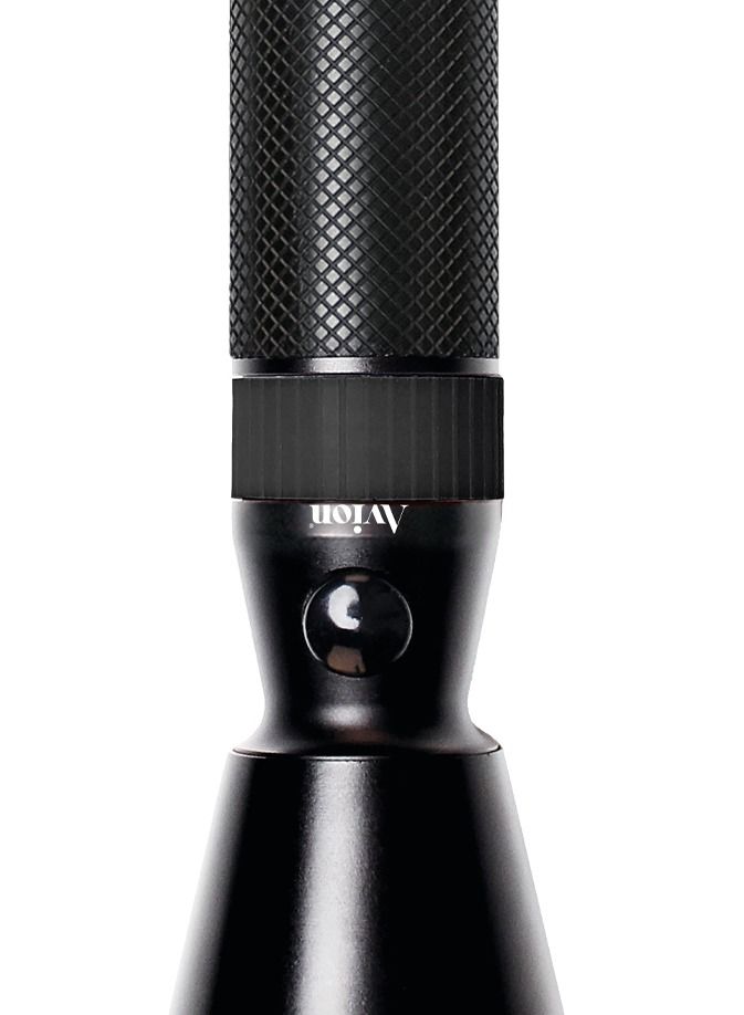 Avion 3 in 1 Rechargeable LED Flashlight |  Hyper Bright Cool White LED | 2200 Meters Range | Portable Torch | 2sc High Durable Battery, Aircraft Aluminium Body - Image 2