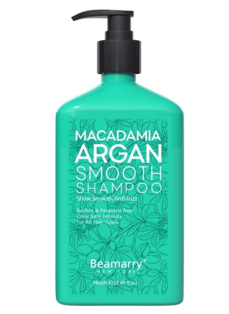 Beamarry - Beamarry Macadamia Argan Smooth Shampoo 380ml - Image 1