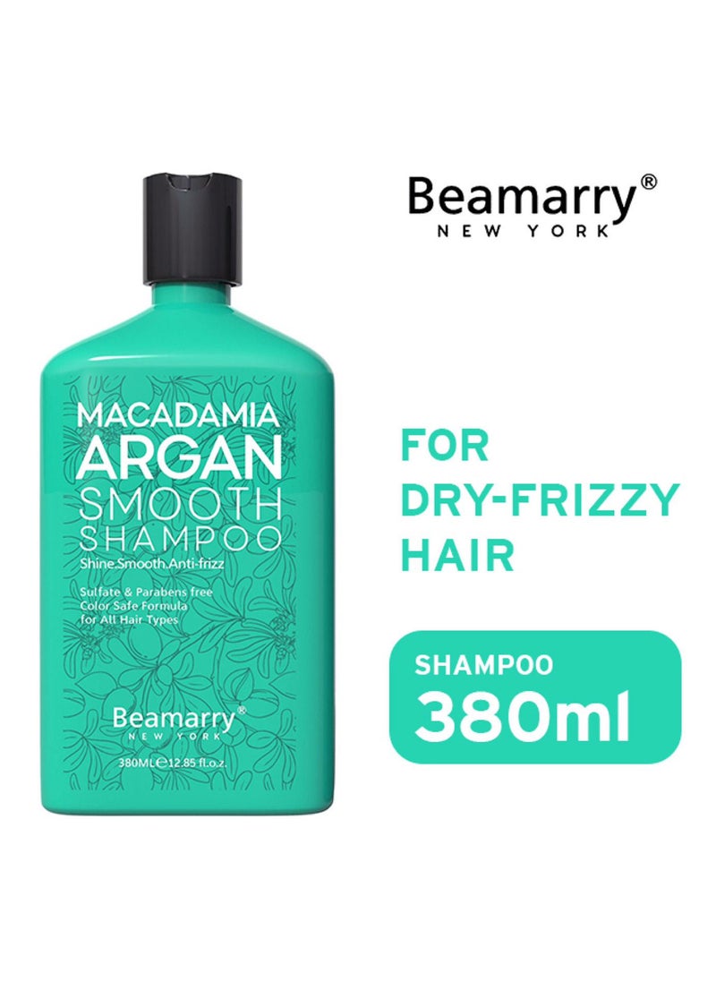 Beamarry - Beamarry Macadamia Argan Smooth Shampoo 380ml - Image 1