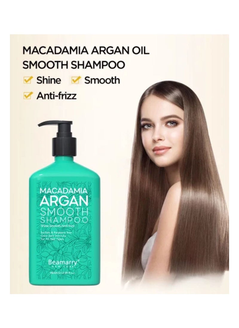 Beamarry - Beamarry Macadamia Argan Smooth Shampoo 380ml - Image 1