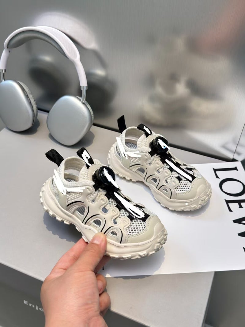 Putian Salotong Children'S Shoes 2025 Children'S Sandals Non-Slip Closed-Toe Button Breathable Lightweight Wear-Resistant Casual Versatile Toddler Shoes - Image 1