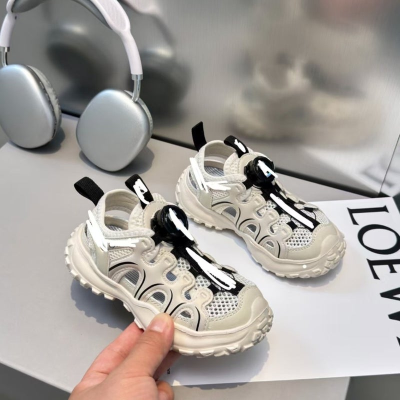 Putian Salotong Children'S Shoes 2025 Children'S Sandals Non-Slip Closed-Toe Button Breathable Lightweight Wear-Resistant Casual Versatile Toddler Shoes - Image 4