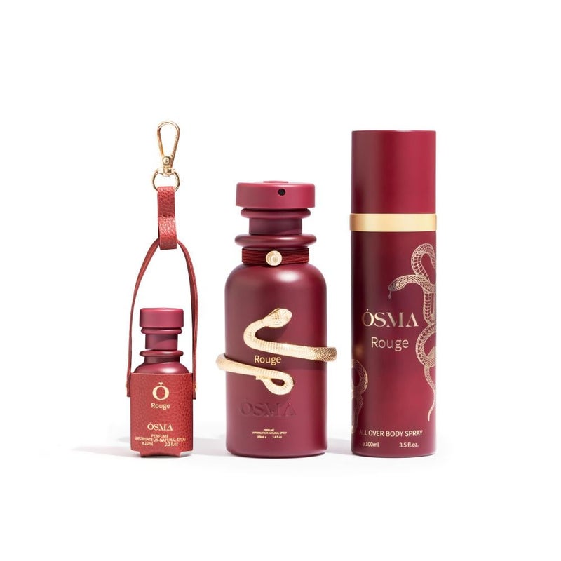 OSMA BOX ROUGE (100ML+10ML+100ML BODYSPRAY) - Image 2