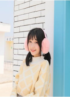 Loquat Winter Riding Cold and Frostproof Cute Earmuffs Pink  - Image 2