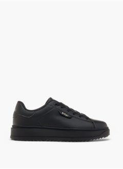 Lee Cooper Women's Panelled Sneakers with Lace-Up Closure  - Image 3