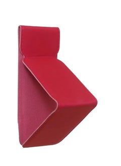 Topr Magnetic Mobile Phone Finger Grip Holder Lazy Multi-functional Vertical Horizontal Stand Foldable Back Stick Phone Stand (red)