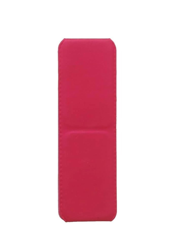 Generic - Topr Magnetic Mobile Phone Finger Grip Holder Lazy Multi-functional Vertical Horizontal Stand Foldable Back Stick Phone Stand (red) - Image 1