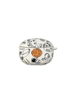 Applicable VIVO TWS3Pro/3E Wireless Bluetooth Headset Protective Case Cartoon Soft Case TWS4 Headset Case-Color:Silicone Soft Shell-white Pilot-Model:Vivo Tws 2/2e (protective Case)