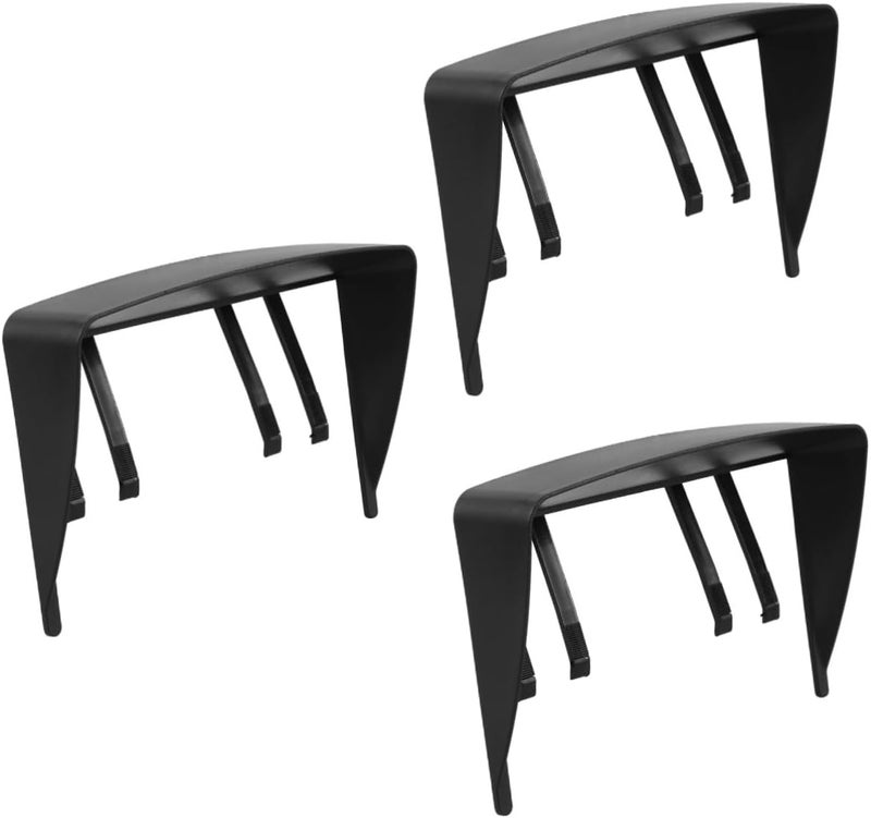 غطاء واقي من الشمس لنظام تحديد المواقع العالمي (GPS) للسيارة، 3 قطع، واقي شمسي محمول للحماية المثالية من الشمس، سهل التركيب والإزالة - Image 1