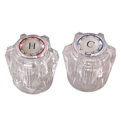 Danco 88810 Replacement Faucet Handles for Moen Clear Acrylic