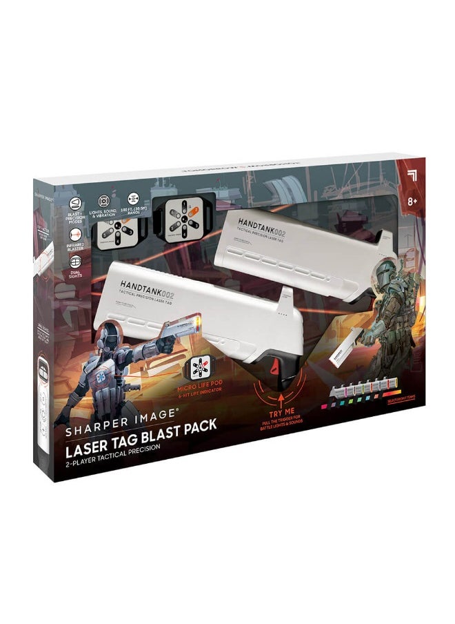 Sharper Image - 2-Player Laser Tag Handtank Battle Pack - Image 1