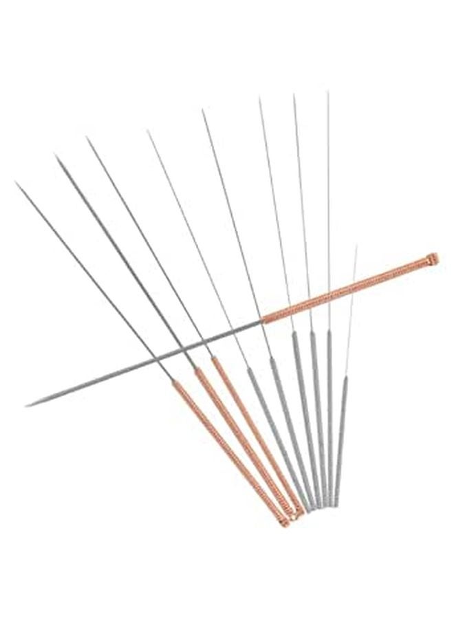 Stainless Steel 3D Printer Nozzle Cleaning Needle Kit 10pcs Extruder Maintenance Tool - Image 1