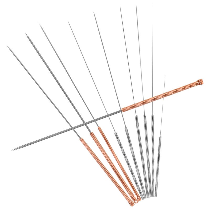 Stainless Steel 3D Printer Nozzle Cleaning Needle Kit 10pcs Extruder Maintenance Tool - Image 2