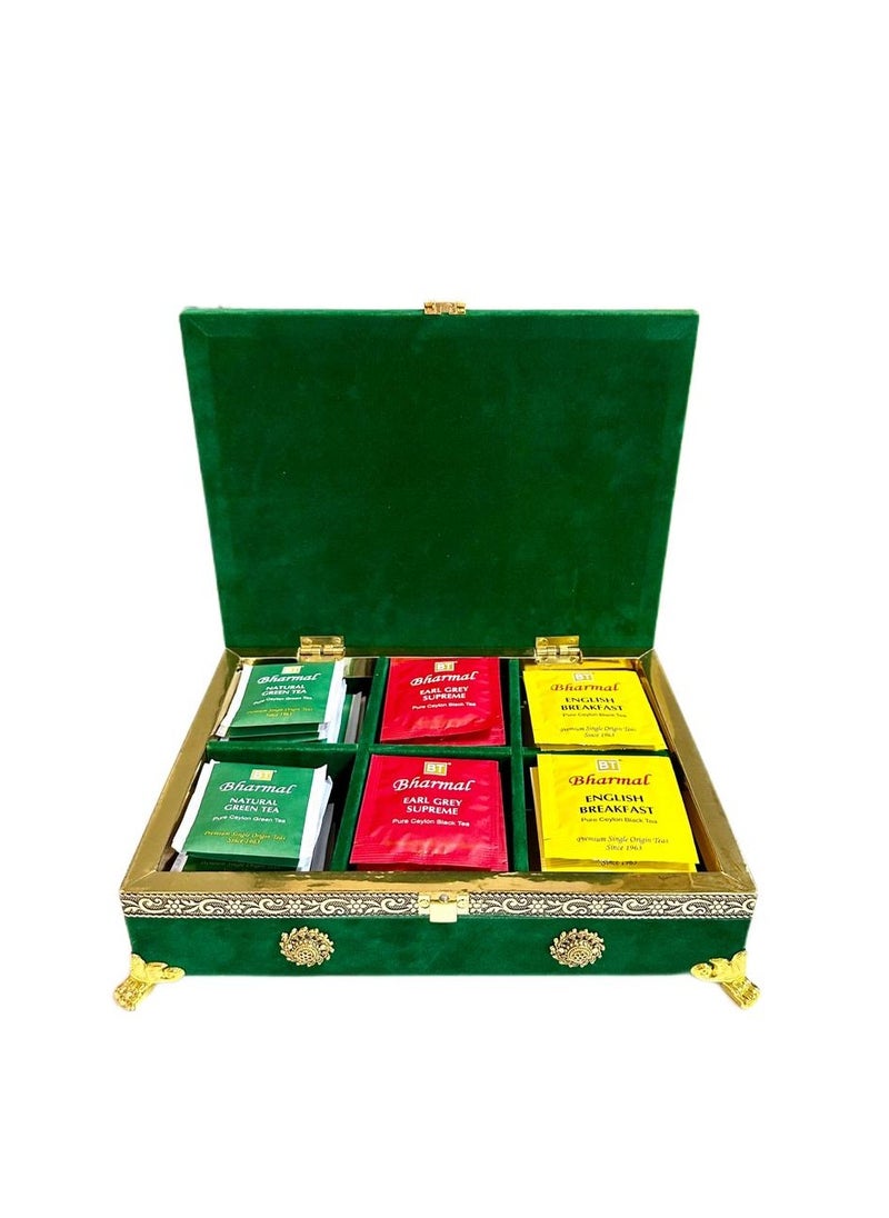 BHARMAL - Bharmal Royal Tea Box Gift Set (60 Tea Bags) - Green - Image 1