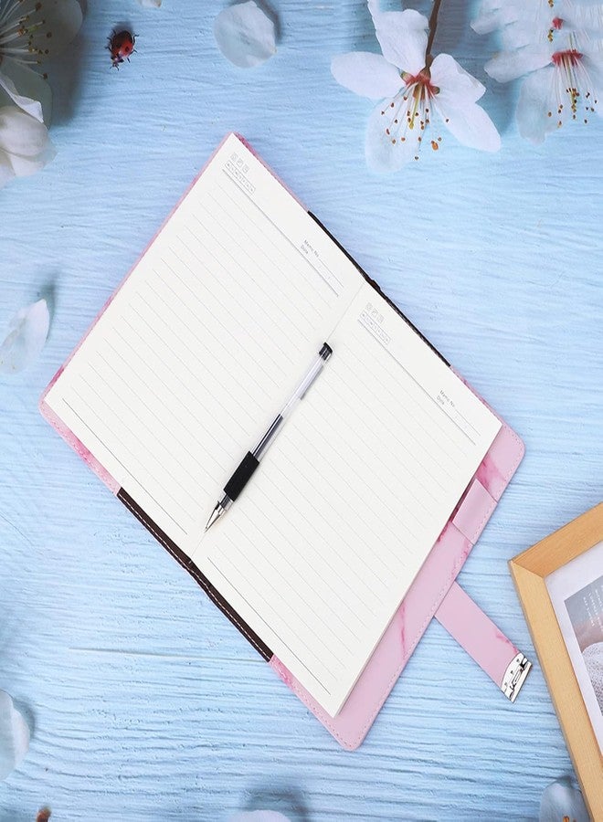 BOLDSTUFF Marble Diary With Lock For Girls And Women With Pen, A5 Personal Waterproof Journal With Lock 224 Pages Secret Girls Locked Diary, & Password Journals For Teen Girls (Pink V2) - Image 5