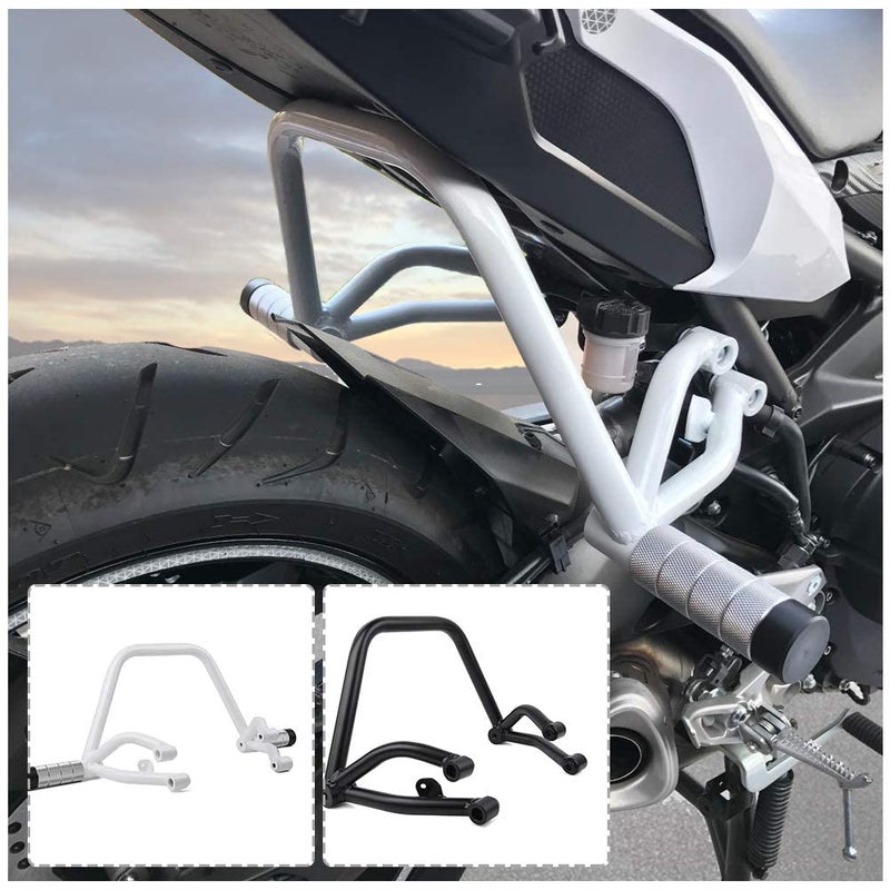 Motorcycle Steel Stunt Subcage Subcage Rear Passenger Peg Protector Crash Bar for MT 09 FZ 09 MT09 FZ09 FZ09 MT09 Tracer 900 Accessories Parts 2014 2015 2016 2017 2018 2019 2020 1420 Black
