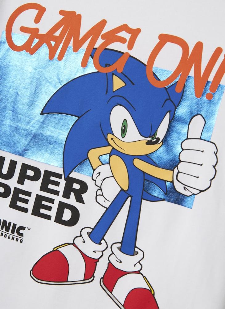 NAME IT Kids Nkmjerry Sonic Crew Neck T-Shirt  - Image 3