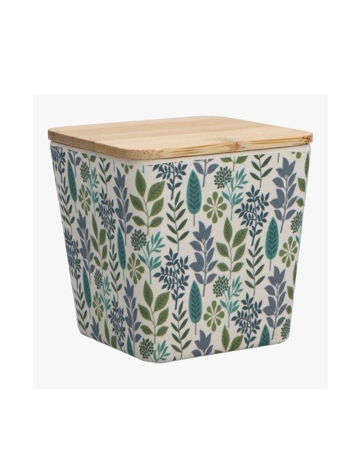 فيلي حاوية من الياف الخيزران مزودة بغطاء من فيلي، بسعة 330 مل، متعددة الالوان - Image 2