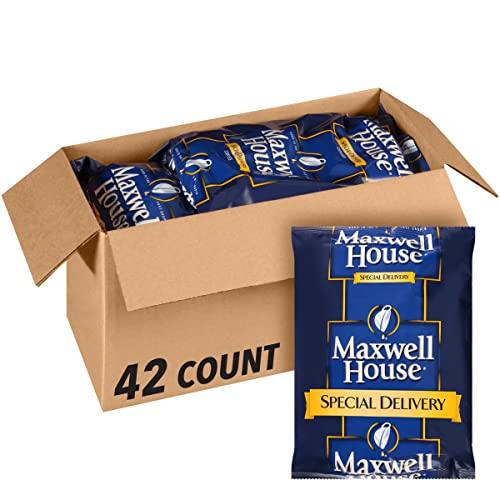 Maxwell House Special Delivery Medium Roast Ground Coffee 12 oz Bags Pack of 42 - Image 1