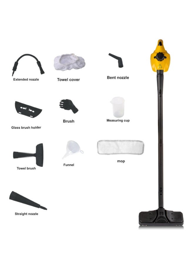 آر إيه أف منظف ​​البخار عالي الضغط RAF 6 في 1 بقوة 1000 واط وخزان سعة 350 مل - آلة تنظيف منزلية متعددة الأغراض - Image 4