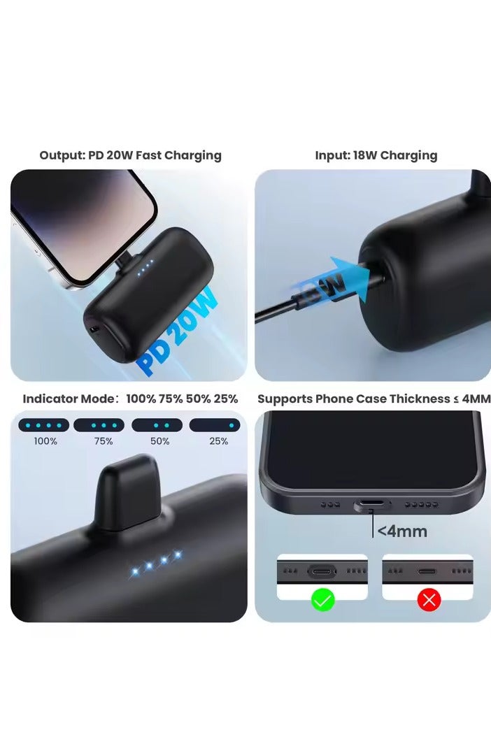 Customized Portable Emergency Power Bank – Fast Charging Mini Mobile Charger - Image 3