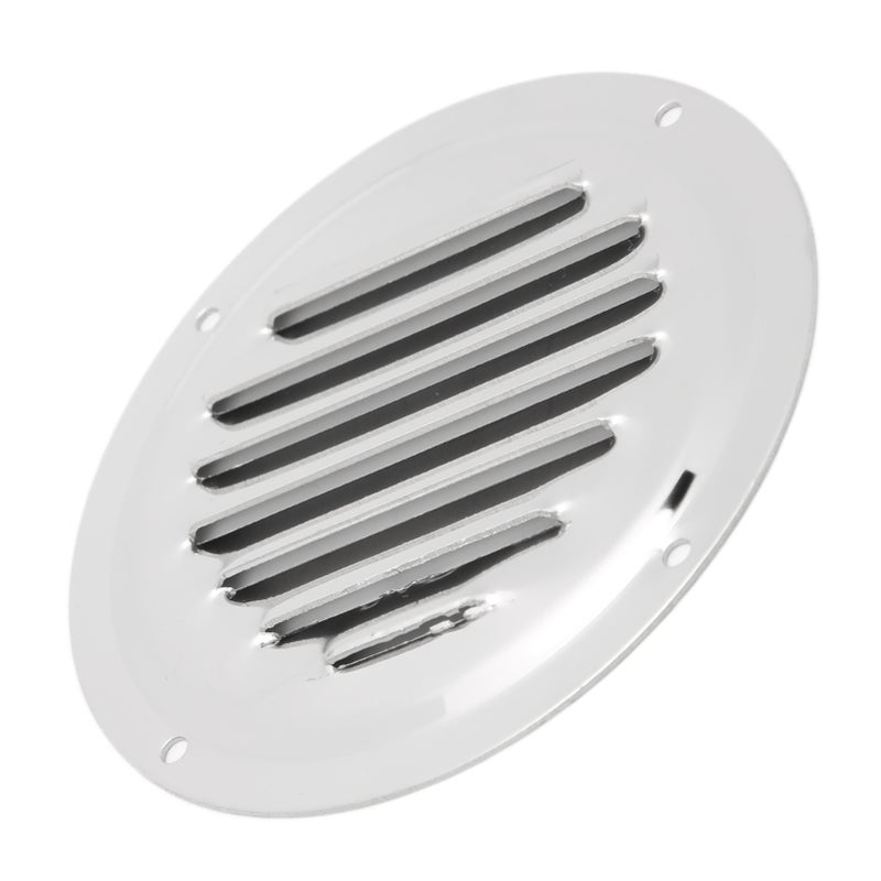Air Vents Stainless Steel Round Louver Wall Ventilation Outlet for Yacht Caravans Home Kitchen Vents5in(12MM) - Image 3